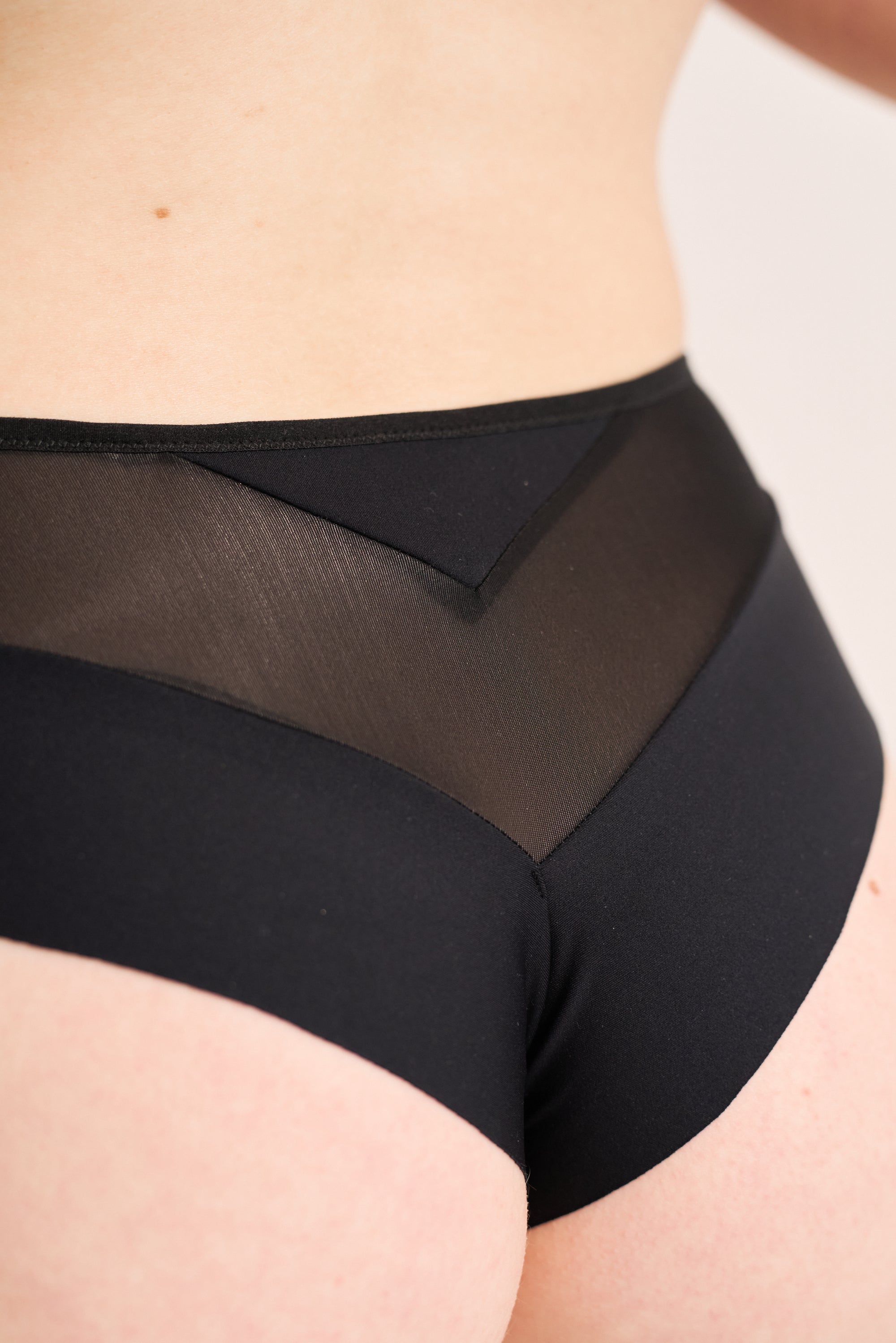 shorty transparent 